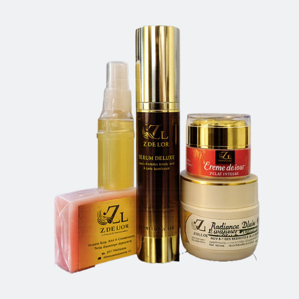 Kit visage  eclaircissant  intense  pour peau claire
