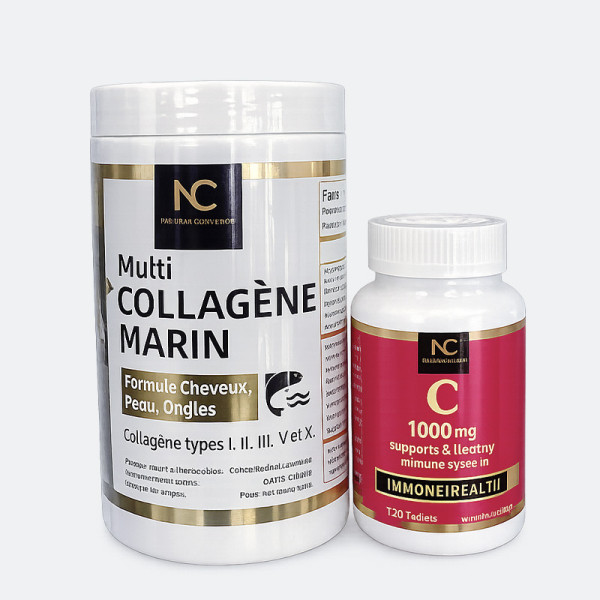 Vitamine C + collagène Marin