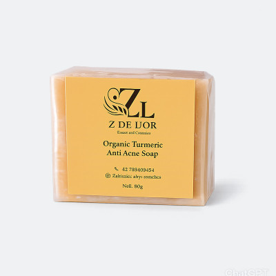 Savon tumeric  Anti acné