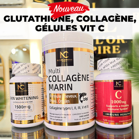 Glutathione, Collagen, Vit C Capsules