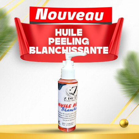 Huile peeling blanchissant