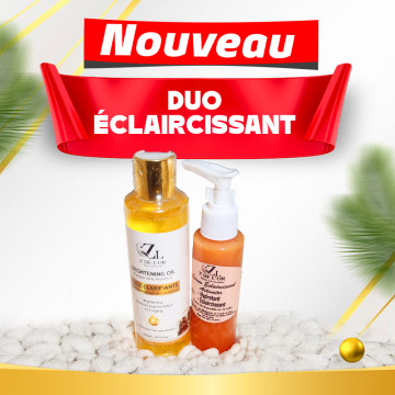 Duo éclaircissant naturels