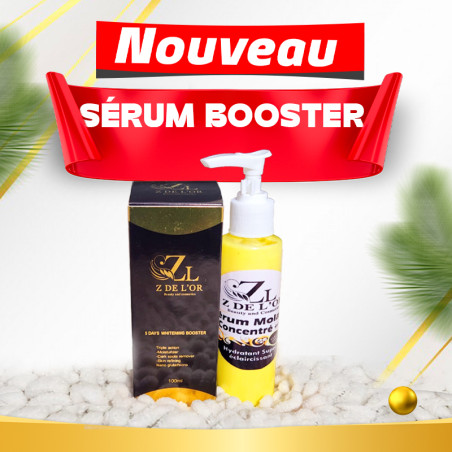 Duo booster et blanchissant intense