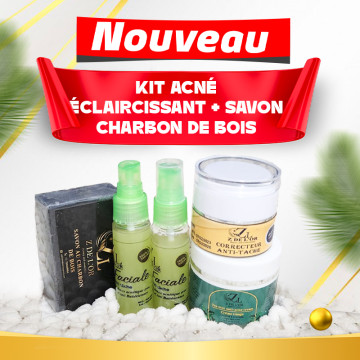 Kit acné éclaircissant avec...