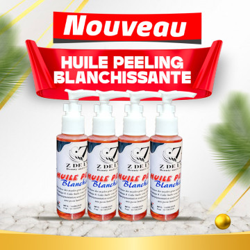 Huile peeling blanchissante