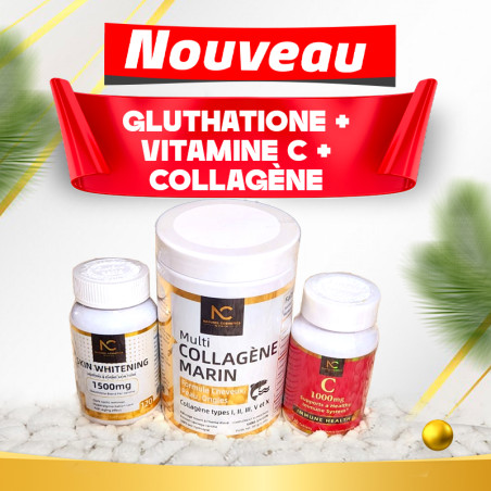 Gluthatione+ vitaminC + collagen