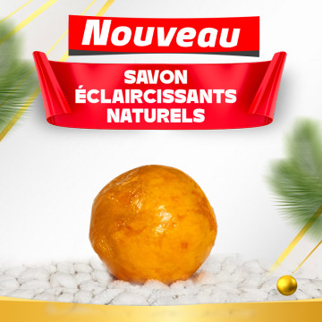 Savon éclaircissant naturels