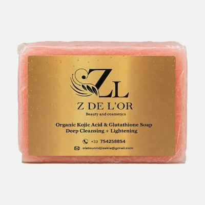 Savon à base de Glutathione et d'acide KOJIC